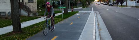34b Protected Bike Lanes Introduction Minneapolis Street Guide