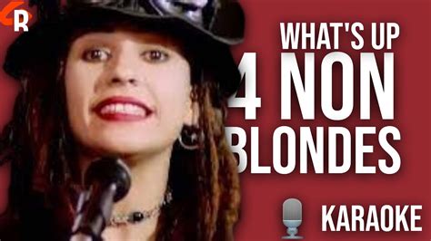What S Up Non Blondes Karoke Lyrics Populer Karaoke Lyrics