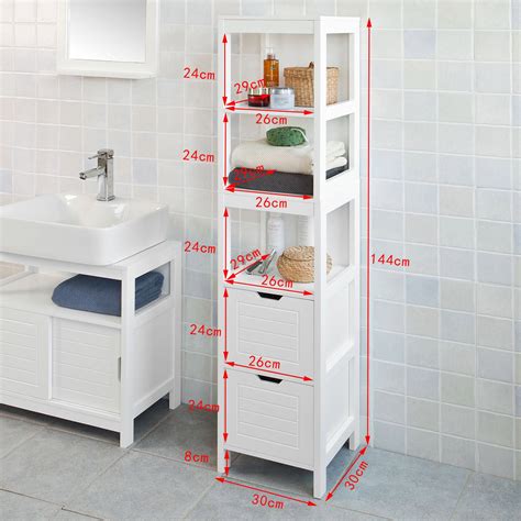 Tall Bathroom Cabinets Free Standing Bathroom Decor Ideas
