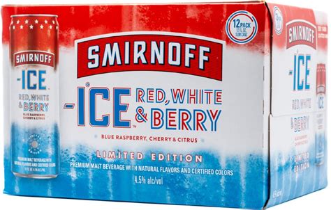 Smirnoff Ice Red White And Berry 12pk 12oz Can Legacy Wine And Spirits
