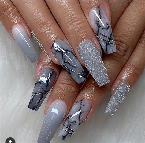 grey nail ideas 20 classic nail designs you ll want to try now pretty designs but almond
