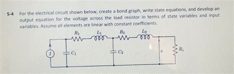 Electrical terms for circuits ac (alternating current) — ac stands for alternating current. Solved: For The Electrical Circuit Shown Below, Create A B... | Chegg.com