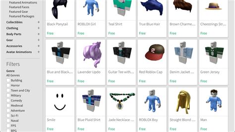 How To Get Free Stuff In The Roblox Catalog Youtube