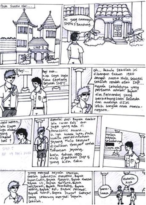 Cerita anak pemulung yang jujur via anakrajin.com. Komik Sejarah SMPN 5 | Get Closer With 5 JHS