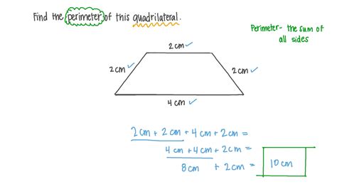 How To Find The Perimeter Of A Quadrilateral How To Determine The