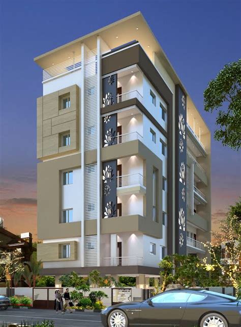 Apartments House Front Design Residential Architecture Apartment