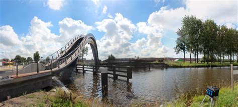 Melkweg Bridge In Purmerend The Netherlands By Next Architects