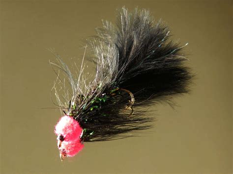 Egg Sucking Crystal Leech Black Flyfishing Flies24de