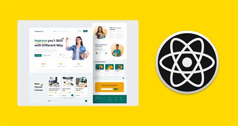 Free React Landing Page Template With Material Ui