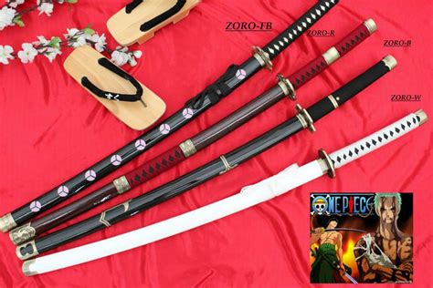 One Piece Zoro White Swords