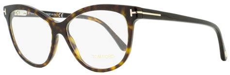tom ford butterfly eyeglasses tf5511 052 dark havana 54mm ft5511