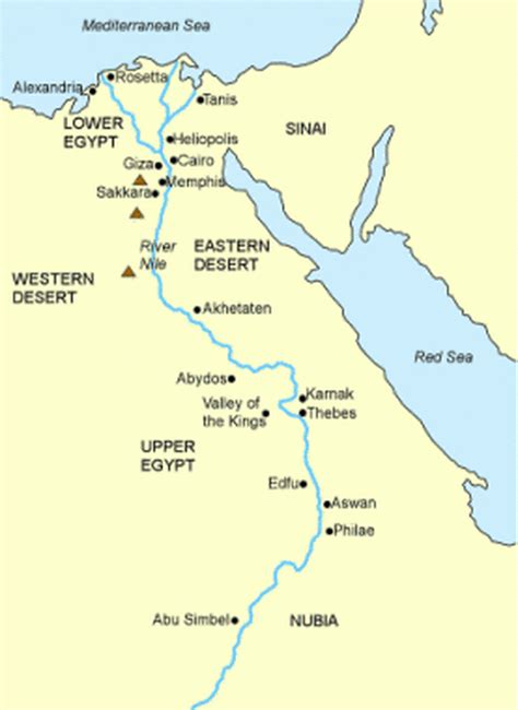 Ancient Egypt Geographylocation