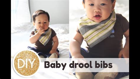 How To Make Baby Drool Bibs Bandanas Youtube