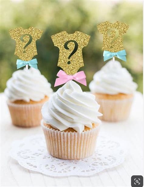 Pin by SweetsbyTammy on Gender Reveal | Gender reveal cupcakes, Gender reveal dessert, Gender ...