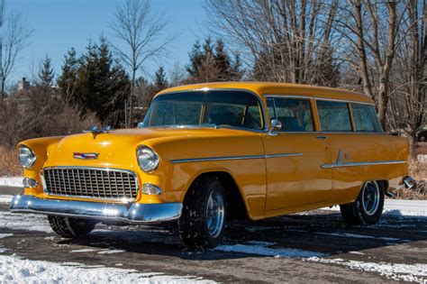 454 Powered 1955 Chevrolet 210 Handyman Wagon Project For Sale On Bat