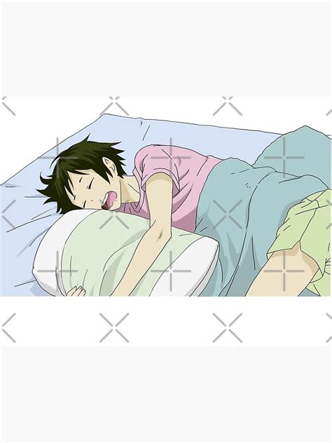 Haikyuu Sleeping Yamaguchi Tadashi Poster By Animeliac Redbubble