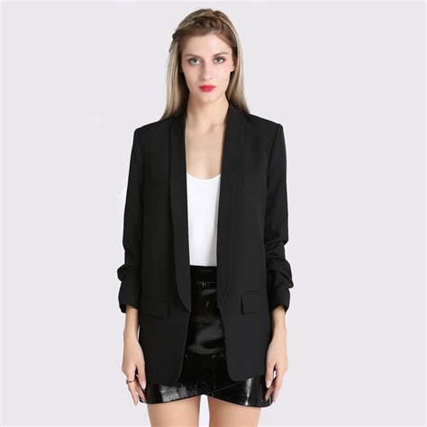 Fashion Autumn Women Blazers And Jackets Work Office Lady Suit Slim