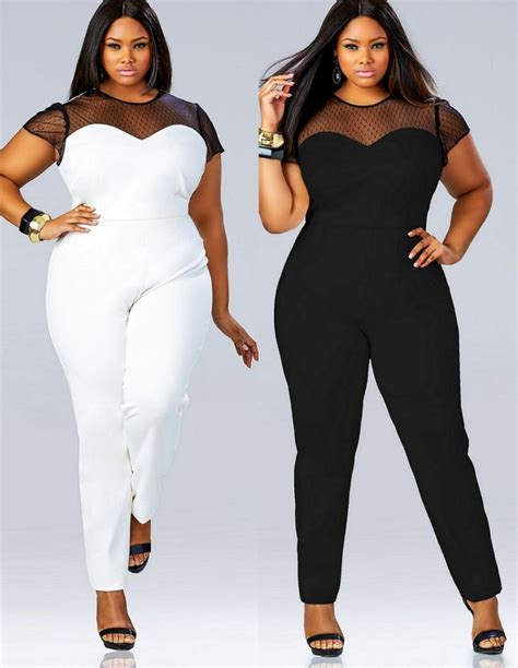 5 Ways To Wear A Plus Size White Jumpsuit Without Looking Frumpy