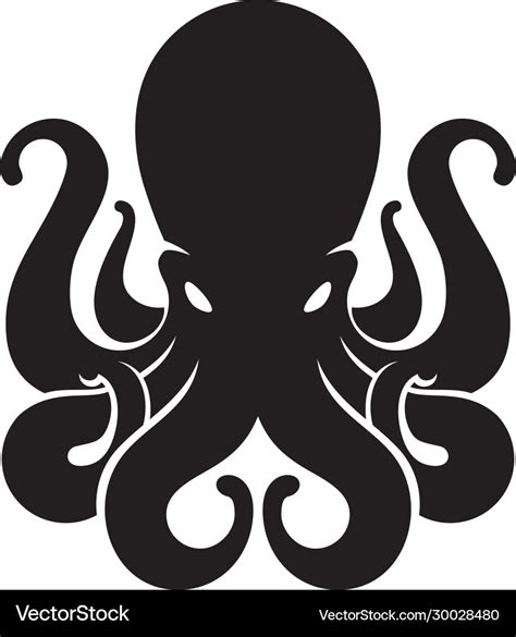 Octopus Silhouettes Svg Octopus Clipart Stock Vector Adobe Stock My