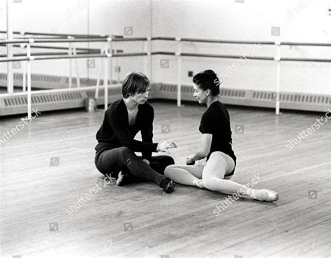 Rudolf Nureyev Margot Fonteyn Rehearsals Romeo Editorial Stock Photo