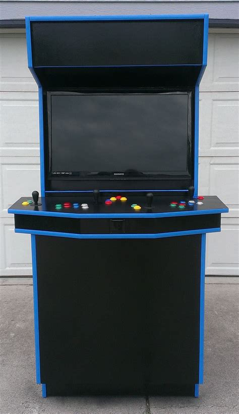 Here is what a custom arcade cabinet looks like when built for use with