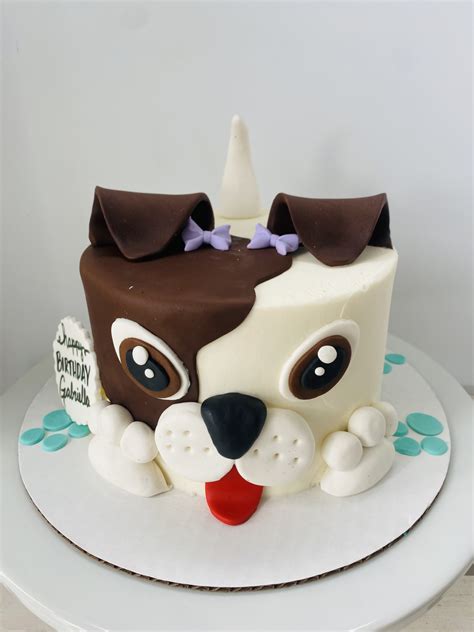Puppy Dog Cake Sweetened Memories Bakery