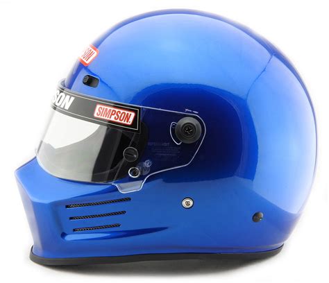 Simpson Super Bandit Helmet Snell Sa2015 Blue