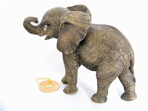 Cute Sitting Elephant Ornament From The Leonardo Out Of Africa Range