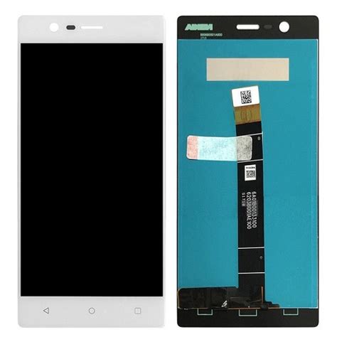 Nokia 3 Lcd Screen White Replacement Module Cellspare