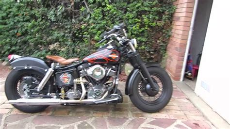 In my spare time i like building websites and love anything to do with the internet. Harley Shovelhead 1200 FL bobber - YouTube