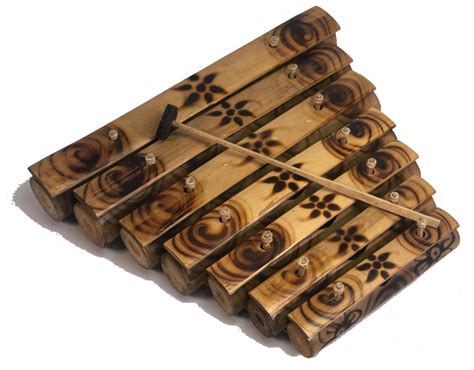 Large Bamboo Xylophone Traditional Indonesian Percussion