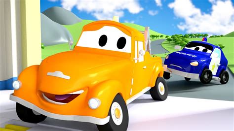 Pequeno Matt Tom o Caminhão de Reboque na Cidade do Carro Desenhos animados crianças YouTube