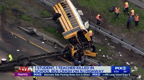 Investigators Probe Cause Of School Bus Crash That Killed 2