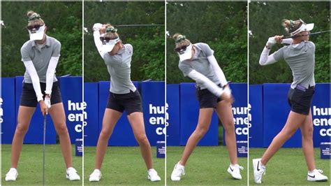 Nelly Korda Driver Swing Slowmotion Sequence YouTube