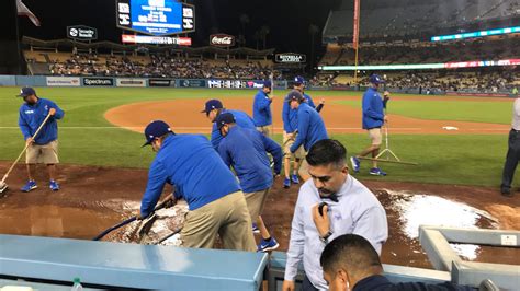 Dodger Stadium Flooded With Sewage After Pipe Bursts Abc7 Chicago