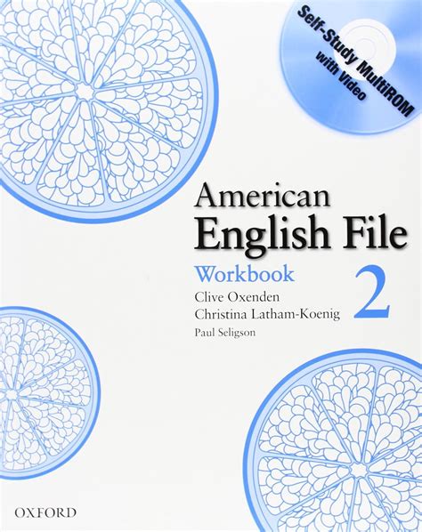 American English File Level 2 Workbook With Multi Rom Pack Oxenden
