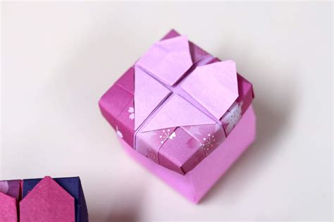 Tutorial 129 Origami Heart Box The Idea King