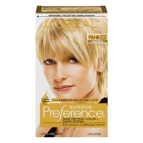Save On Loreal Superior Preference Hair Color Lightest Natural Blonde