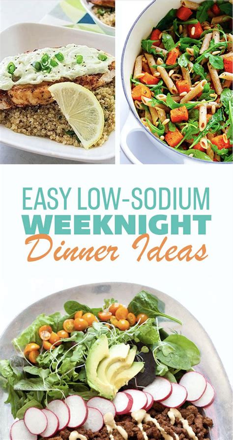 Even choosing items labeled reduced sodium or no salt added can make a difference. 17 best low sodium info images on Pinterest | Printable ...