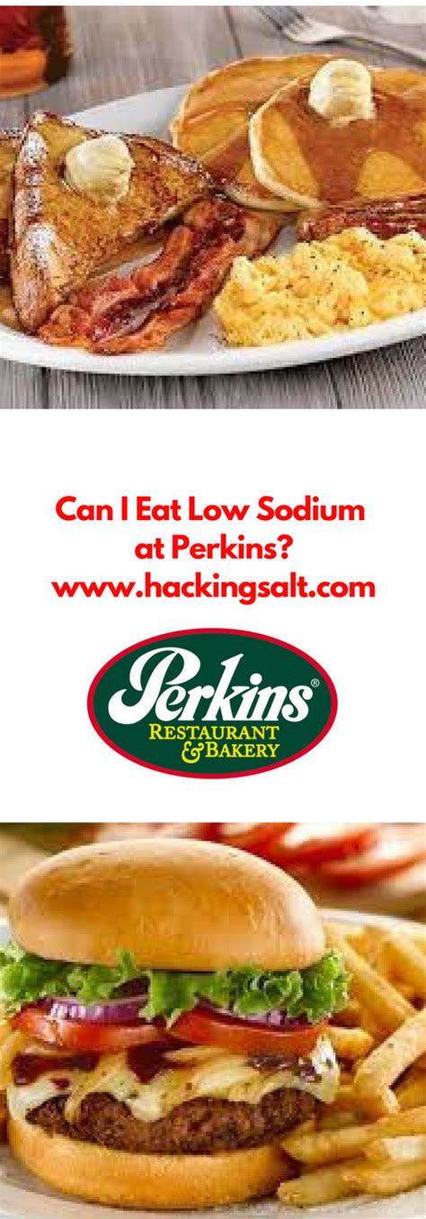 Low sodium diabetic diet doesn't mean that you have to cut out all of your sodium at once, you can either gradually taper off of it and reduce it down a little at a time or you can eat foods with sodium in moderation. Can I eat low sodium at Perkins- A guide to the foods you ...