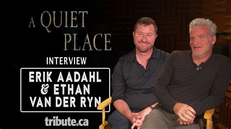 ethan van der ryn and erik aadahl a quiet place interview youtube
