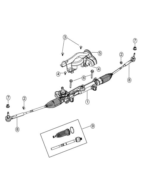 Chrysler Town And Country Gear Used For Rack And Pinion Power Rack