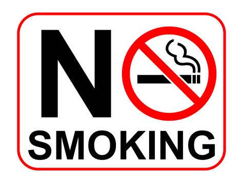 Vector No Smoking Dilarang Meroko Png Yogiancreative