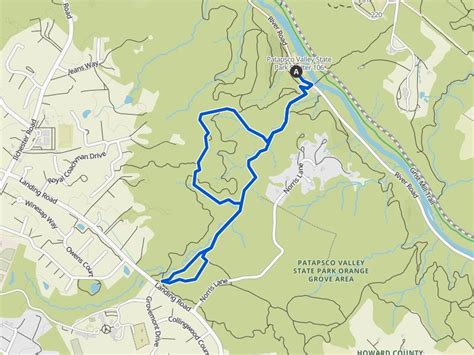 Cascade Falls Trail Loop — Patapsco Valley State Park Hike Komoot