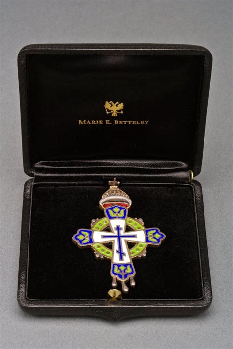 Rare Russian Romanov Tercentenary Cross Of 1913 At 1stdibs