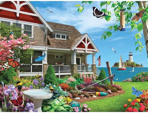 Solve Blooming Beach Jigsaw Puzzle Online With Pieces