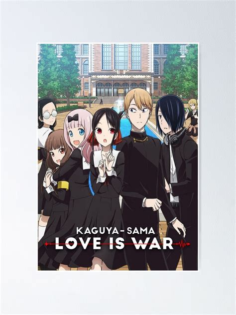 Kaguya Sama Love Is War Season Design HIGH QUALITY Poster For Sale By Shigurui Redbubble