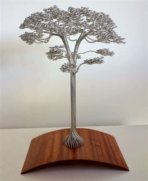 Simply Creative Wire Tree Sculptures By Clive Maddison