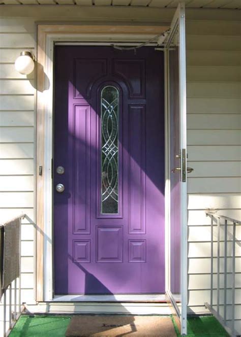 12 Purple Front Door Designs That Inspire Shelterness