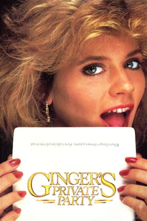 Gingers Private Party 1985 — The Movie Database Tmdb
